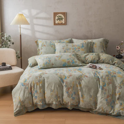 Set di biancheria da letto in cotone botanico Refresh (4 pezzi) - image 2