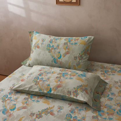 Set di biancheria da letto in cotone botanico Refresh (4 pezzi) - image 6
