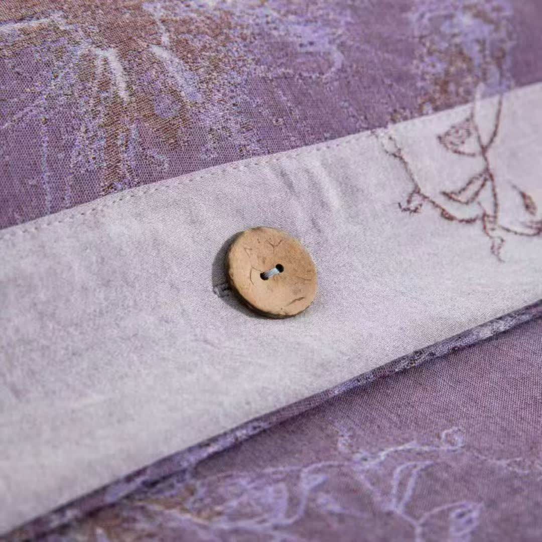 Set di biancheria da letto Dreamy Butterfly in cotone a doppia garza (4 pezzi) - image 4