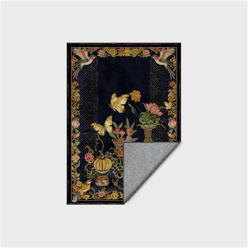 Tappeto pieghevole vintage floreale e con uccelli Ownkoti - image 6