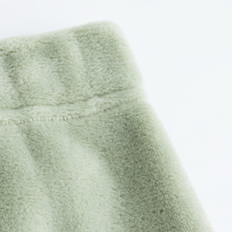 Completo da notte per bambini in peluche con cerniera - image 4