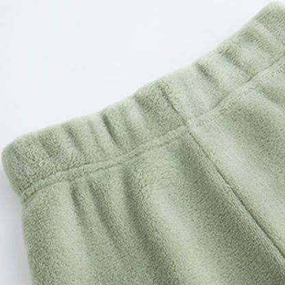 Completo da notte per bambini in peluche con cerniera - image 3