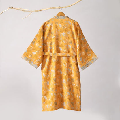 Kimono in garza di cotone Ginkgo Biloba - image 50