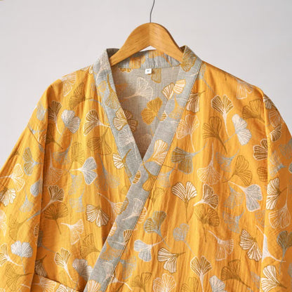 Kimono in garza di cotone Ginkgo Biloba - image 52