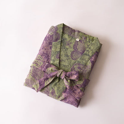 Kimono in garza di cotone Dreamy Butterfly - image 12