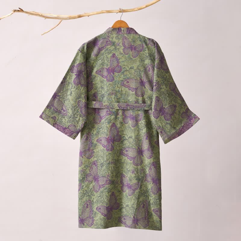 Kimono in garza di cotone Dreamy Butterfly - image 4