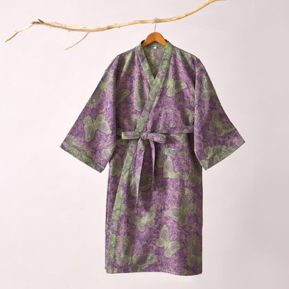 Kimono in garza di cotone Dreamy Butterfly - image 10
