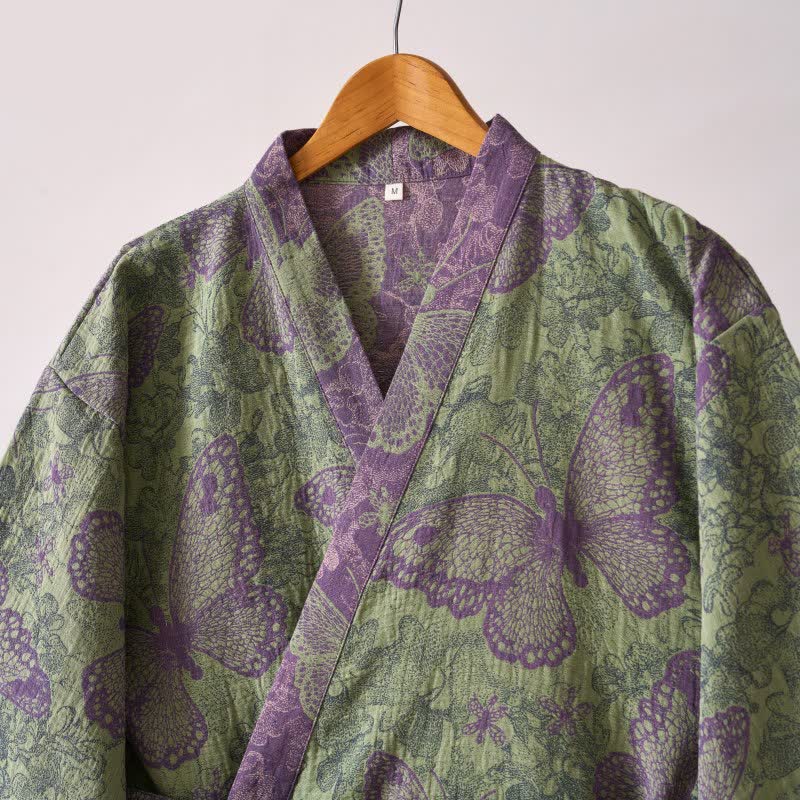 Kimono in garza di cotone Dreamy Butterfly - image 5