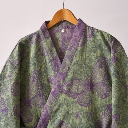 Kimono in garza di cotone Dreamy Butterfly - image 5