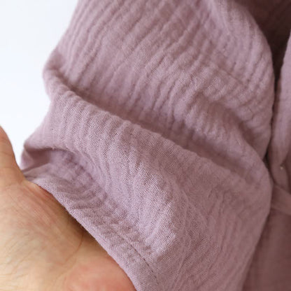 Kimono unisex minimalista in garza di cotone da salotto - image 10