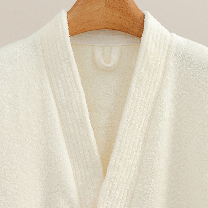 Accappatoio unisex in spugna per hotel e spa Ownkot - image 6