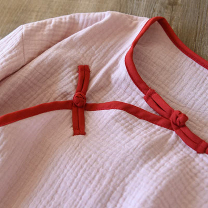 Kimono in garza di cotone in stile orientale - image 8