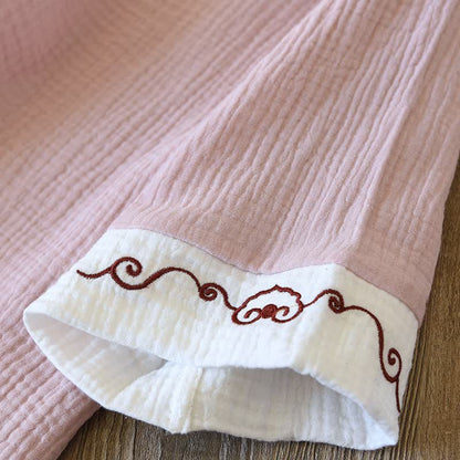 Kimono in garza di cotone in stile orientale - image 14