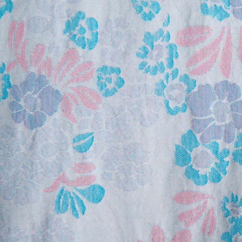 Grazioso kimono in garza di cotone floreale - image 5