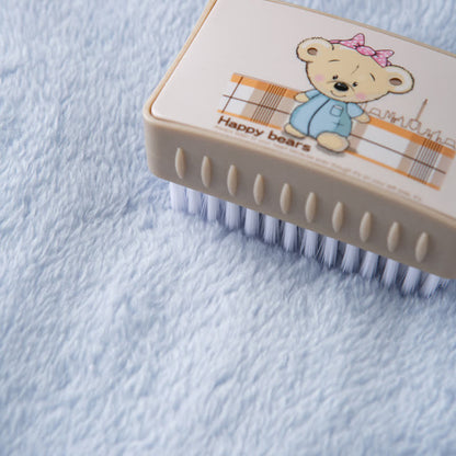 Completo da notte in peluche per bambini con bottoni solidi - image 11