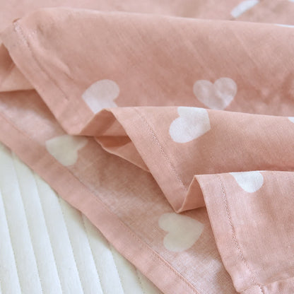 Accappatoio Kimono in Garza di Cotone a Cuore - image 10