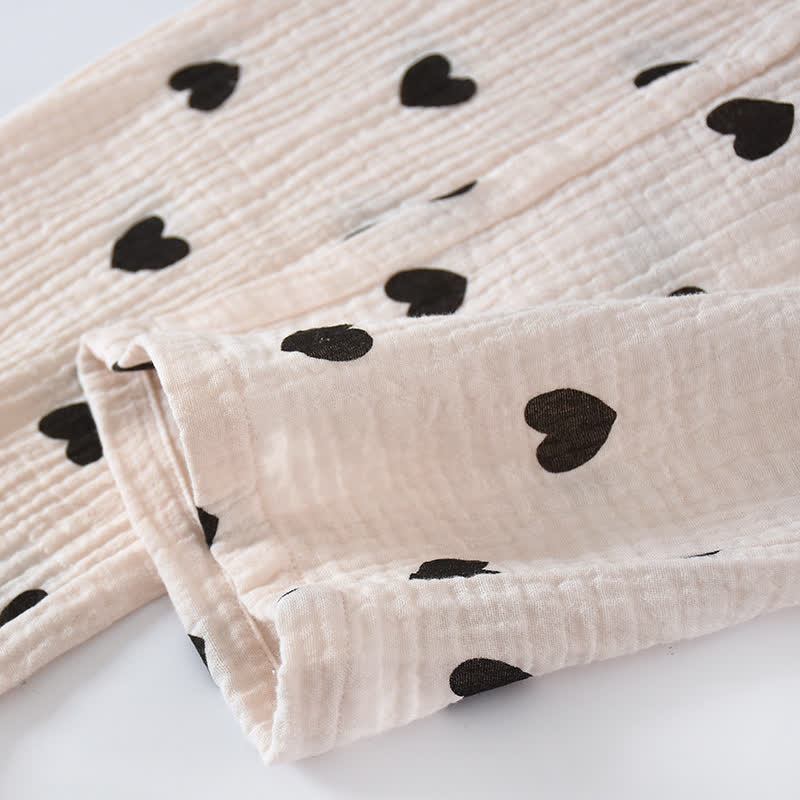 Pigiama in puro cotone Black Heart - image 13