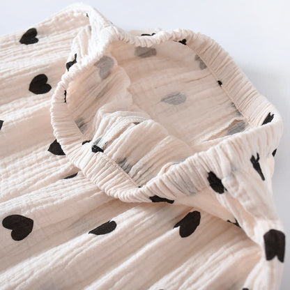 Pigiama in puro cotone Black Heart - image 11
