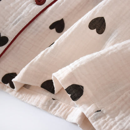 Pigiama in puro cotone Black Heart - image 9