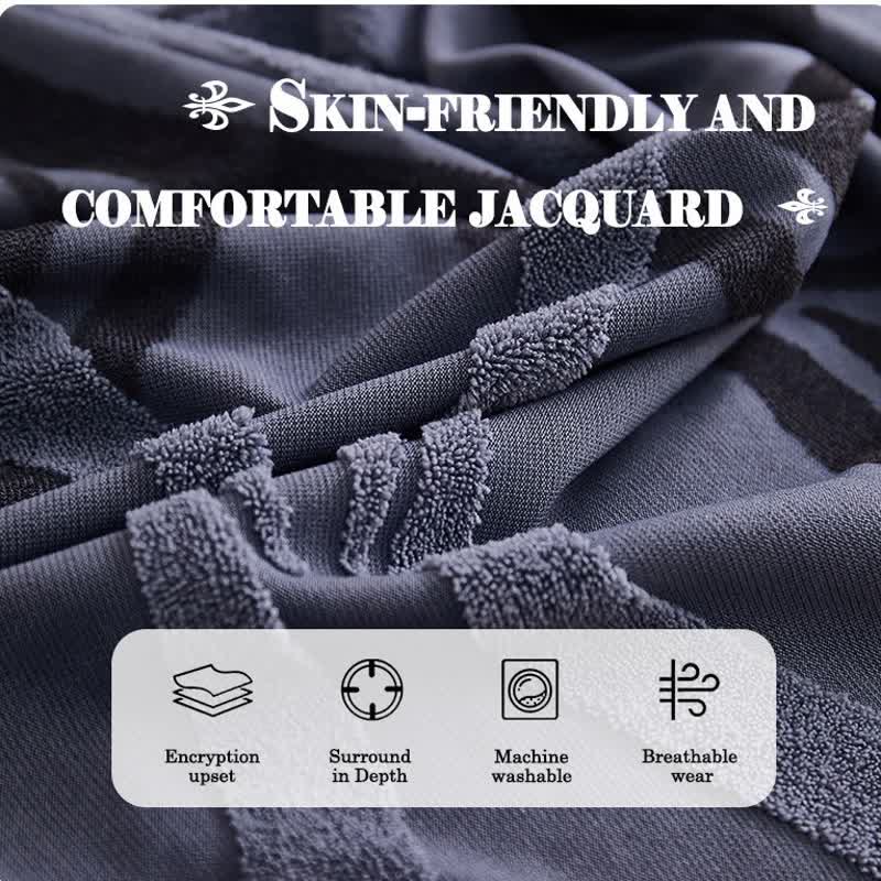 Copridivano antiscivolo elastico jacquard - image 4