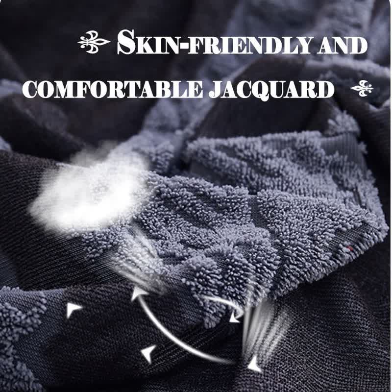 Copridivano elastico Jacquard Leaf Full-Wrap - image 9