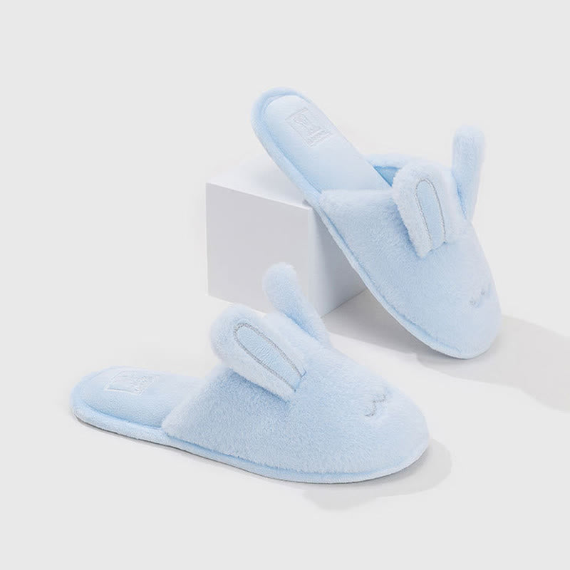 Ciabatte chiuse a forma di coniglietto di peluche - image 8