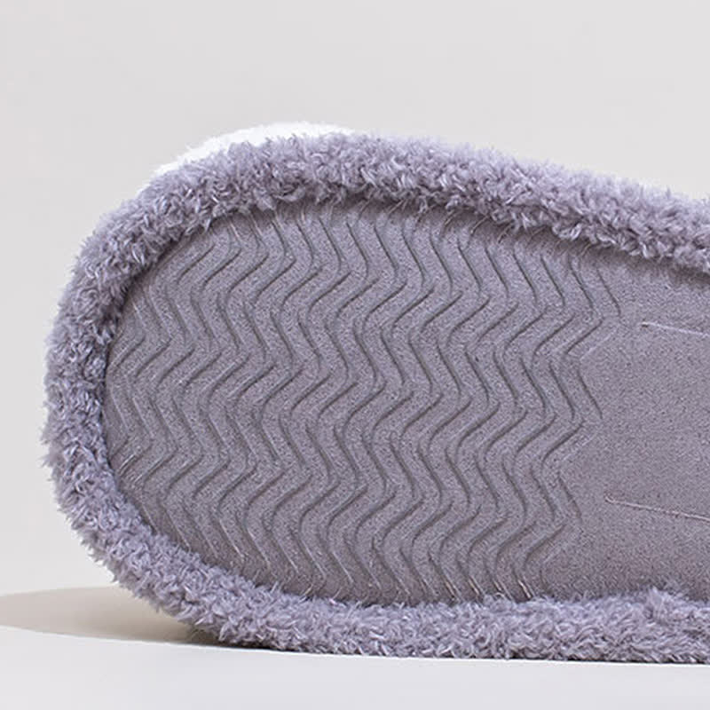 Pantofole di peluche con lacci e punta chiusa a forma di zampa di gatto - image 16
