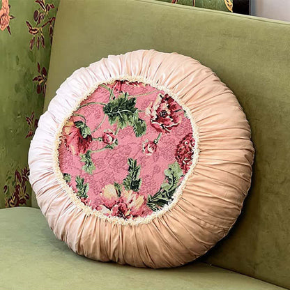 Cuscino floreale con bordo arricciato - Girare - 45cm x 45cm - image 9