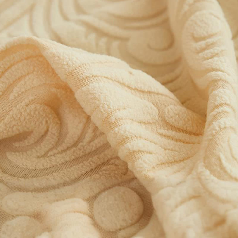 Coprisedia da pranzo universale elasticizzato in jacquard - image 2