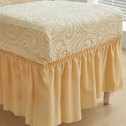Coprisedia da pranzo universale elasticizzato in jacquard - image 7