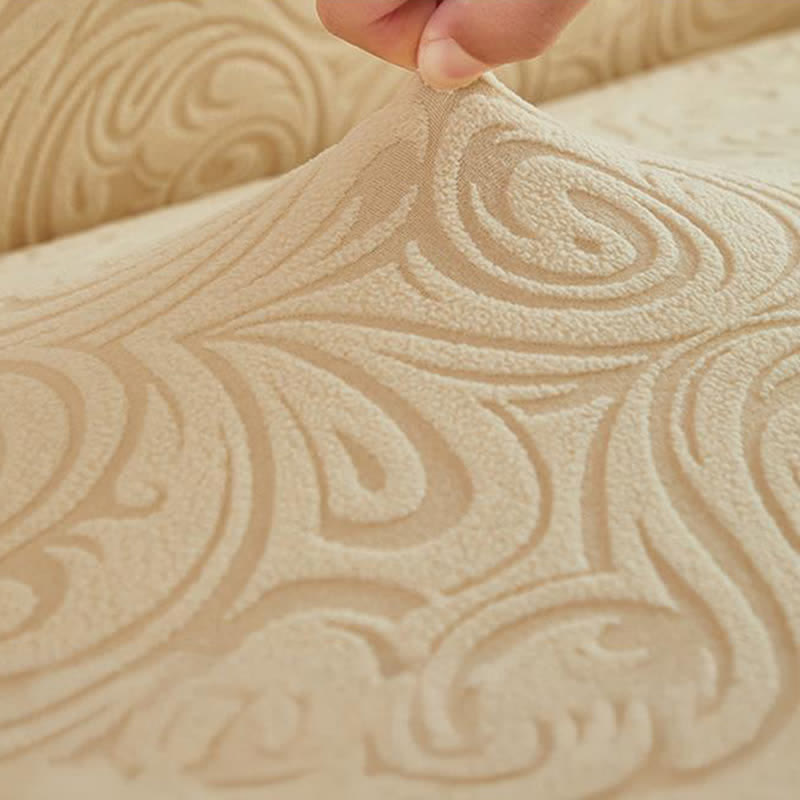 Coprisedia da pranzo universale elasticizzato in jacquard - image 8