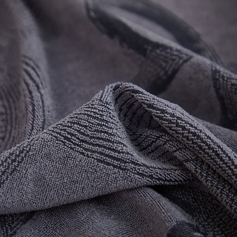 Coprisedia da pranzo in jacquard elasticizzato tinta unita - image 10