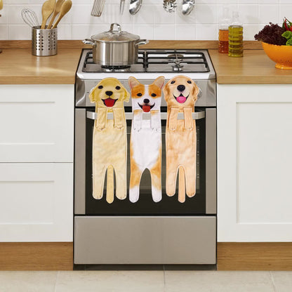 Asciugamano da bagno da appendere a forma di cane - image 2