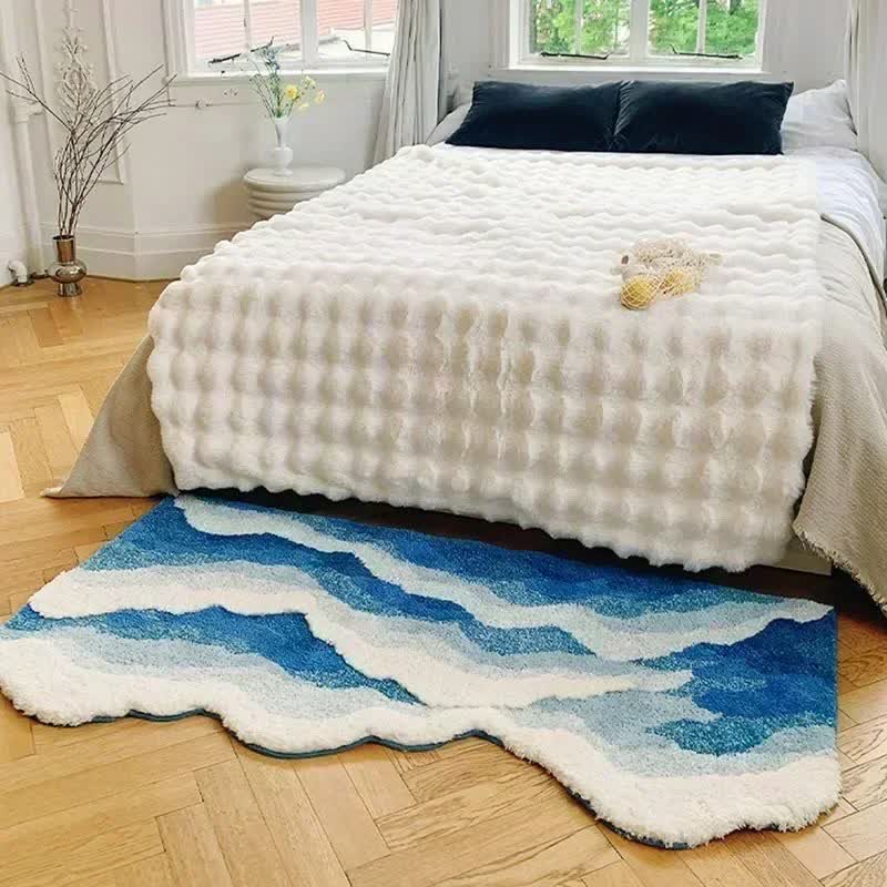 Tappeto da bagno trapuntato 3D Ocean Tide - image 1