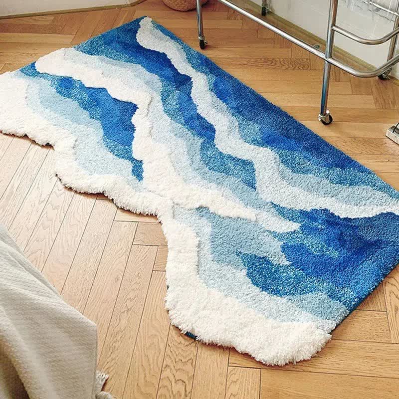 Tappeto da bagno trapuntato 3D Ocean Tide - image 2