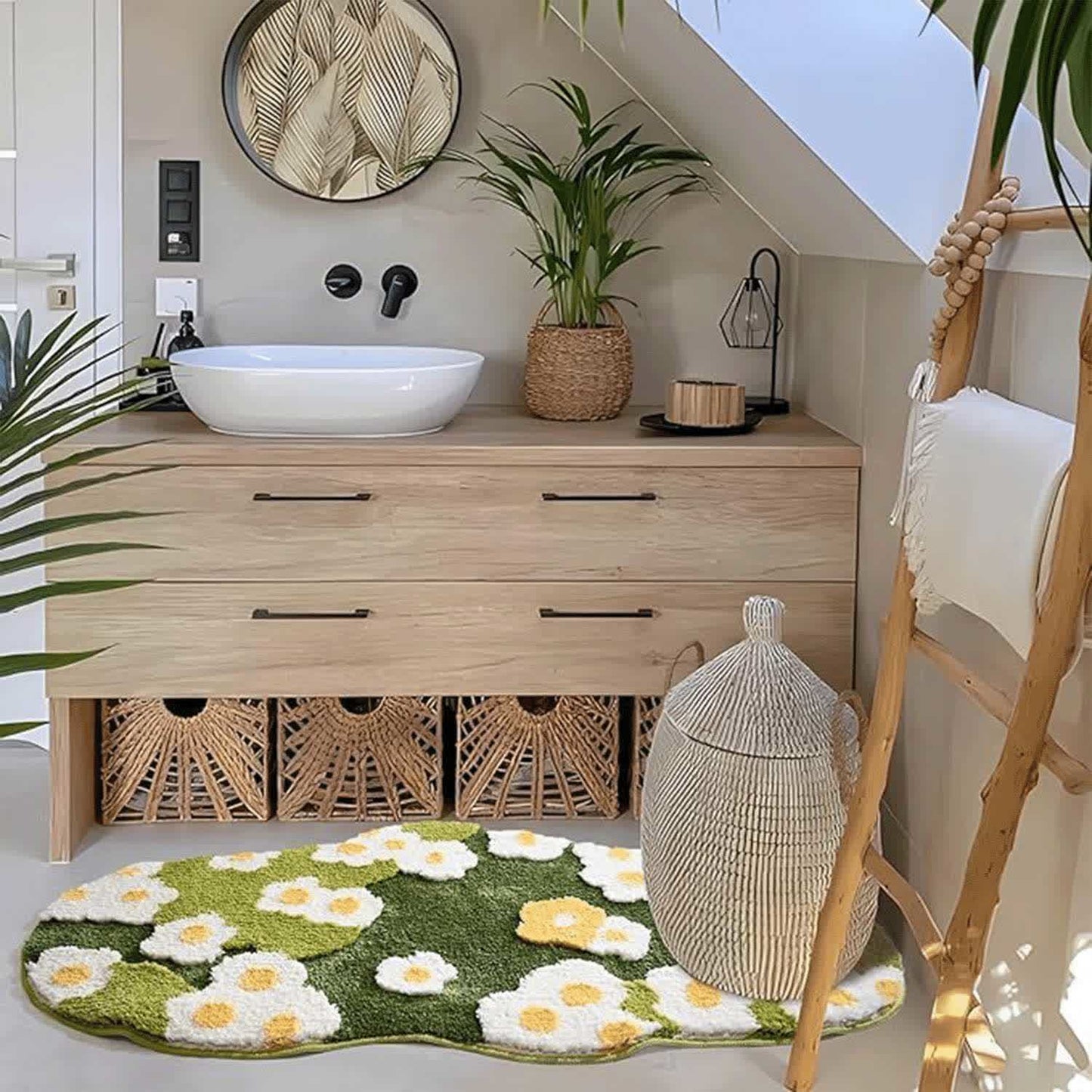 Tappeto da bagno in stile Daisy Moss - image 1