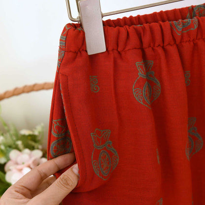 Completo da casa in cotone con motivo Lucky Bag - image 12
