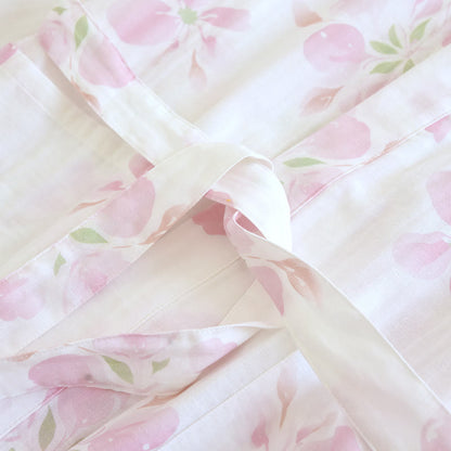 Accappatoio kimono in garza di cotone con fiori di ciliegio - image 8