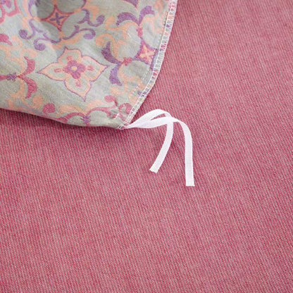 Set di biancheria da letto in garza di cotone con motivo vintage (4 pezzi) - image 6