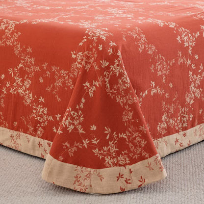 Set di biancheria da letto in garza di cotone Country Leaf (4 pezzi) - image 4