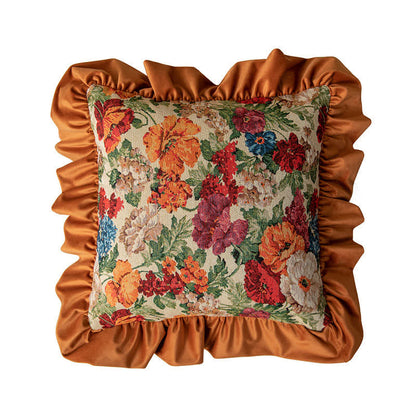 Cuscino con volant in stile country floreale - image 10