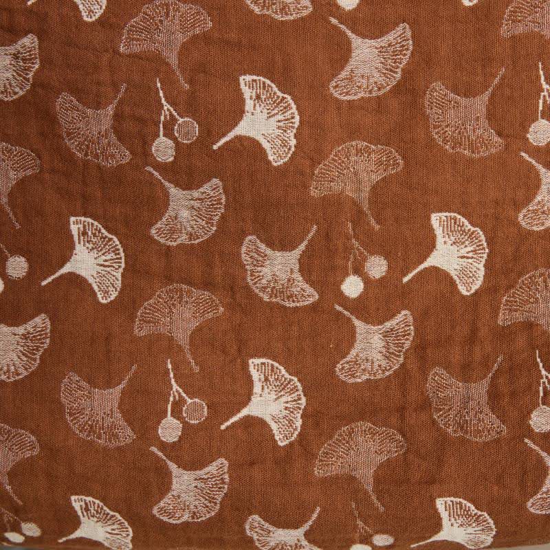 Kimono bicolore in garza di cotone ginkgo - image 35