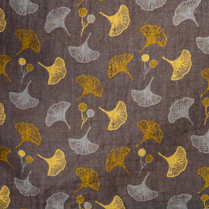 Kimono bicolore in garza di cotone ginkgo - image 21