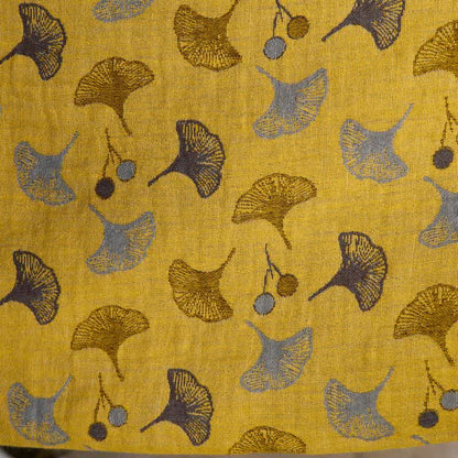 Kimono bicolore in garza di cotone ginkgo - image 28