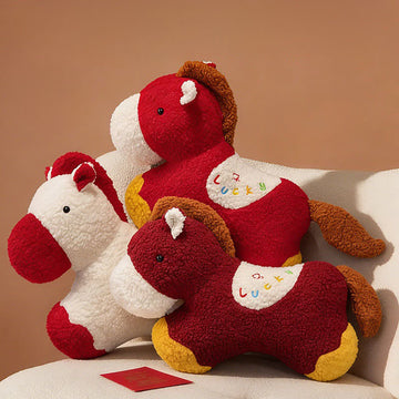 Cuscino lombare festivo Anno del Cavallo 2026 - image 0
