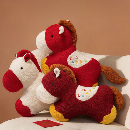 Cuscino lombare festivo Anno del Cavallo 2026 - image 0