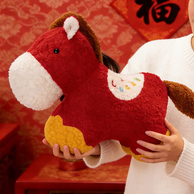 Cuscino lombare festivo Anno del Cavallo 2026 - image 3