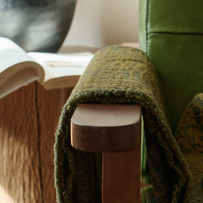 Coperta in cotone con nappe in stile retrò - image 7