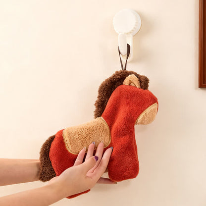 Asciugamano da bagno Pony da appendere in cucina - image 1