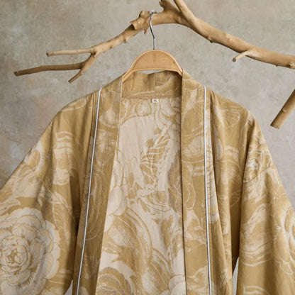 Lussuoso kimono in puro cotone color peonia - image 16